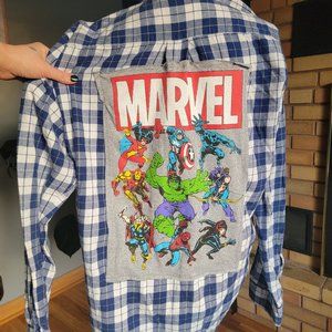 Marvel Comics flannel
